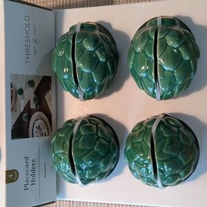 Artichoke Placecard Holders